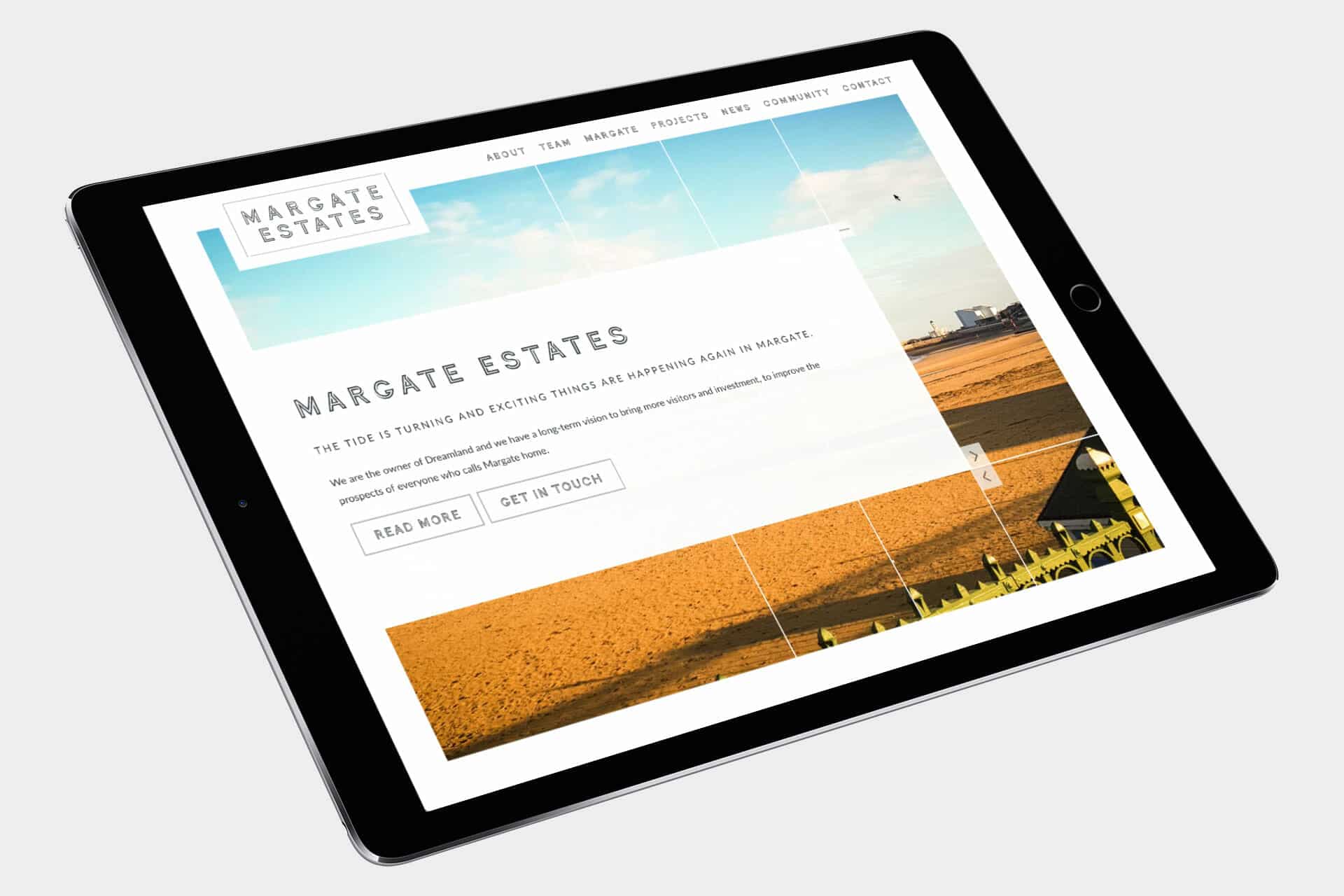 Branding & Website Design for Margate Estates